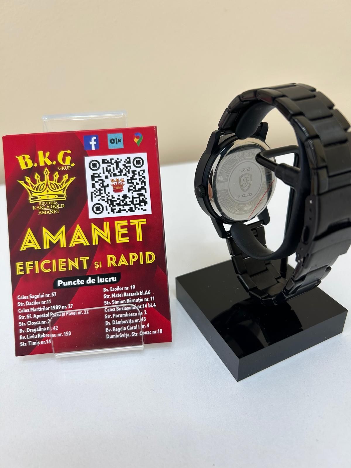 Ceas FoxBox Amanet BKG