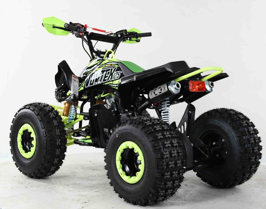 Atv SBR Vortex 8" 125cc 4T benzina negru/galben lemon