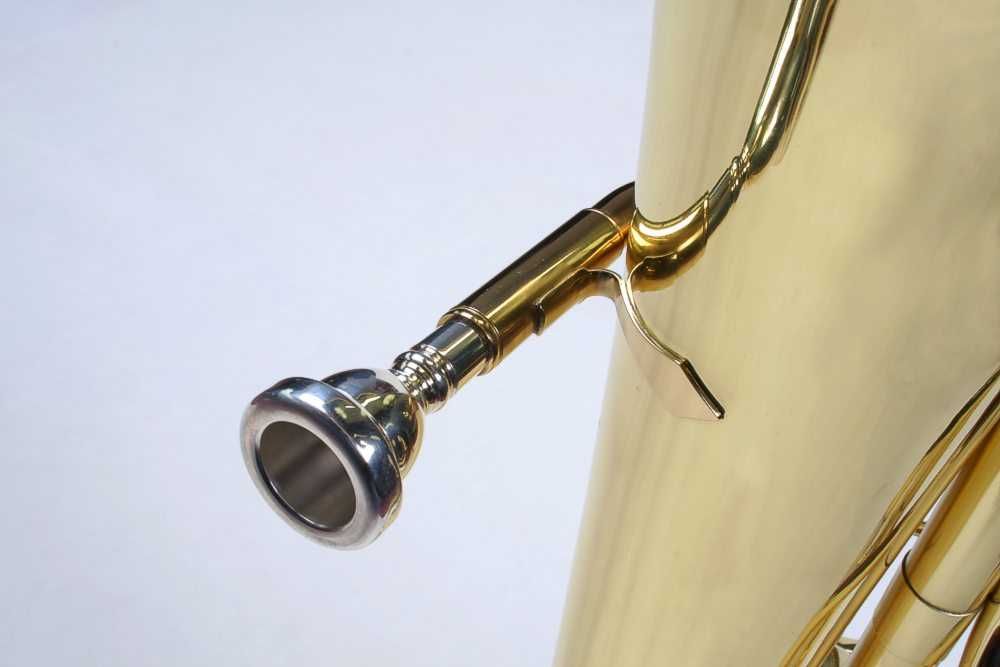 Eufoniu profesional 4 pistoane Karl Glaser Bb Baritonhorn auriu