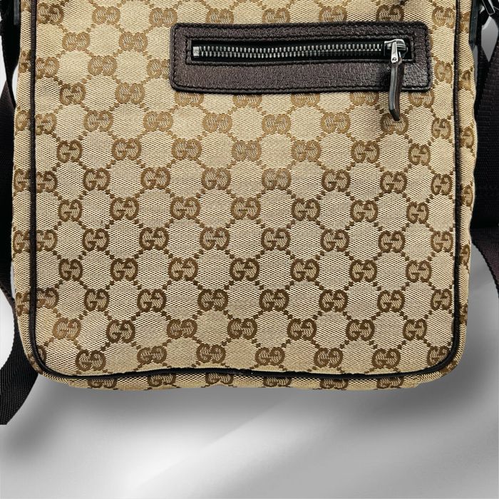 Gucci GG Canvas Shoulder Bag мъжка чанта за през рамо