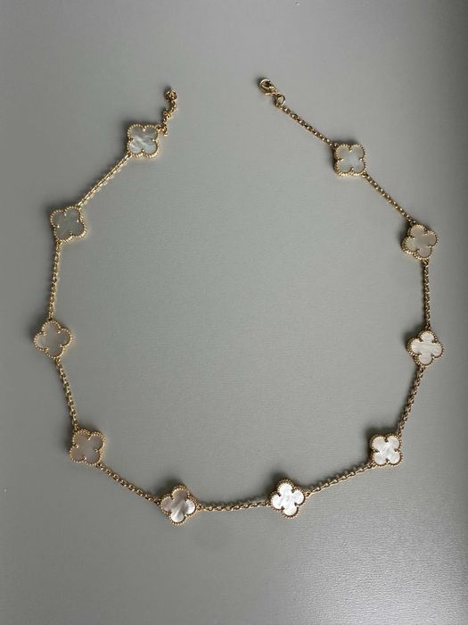 Colier VC Gold din inox poze reale