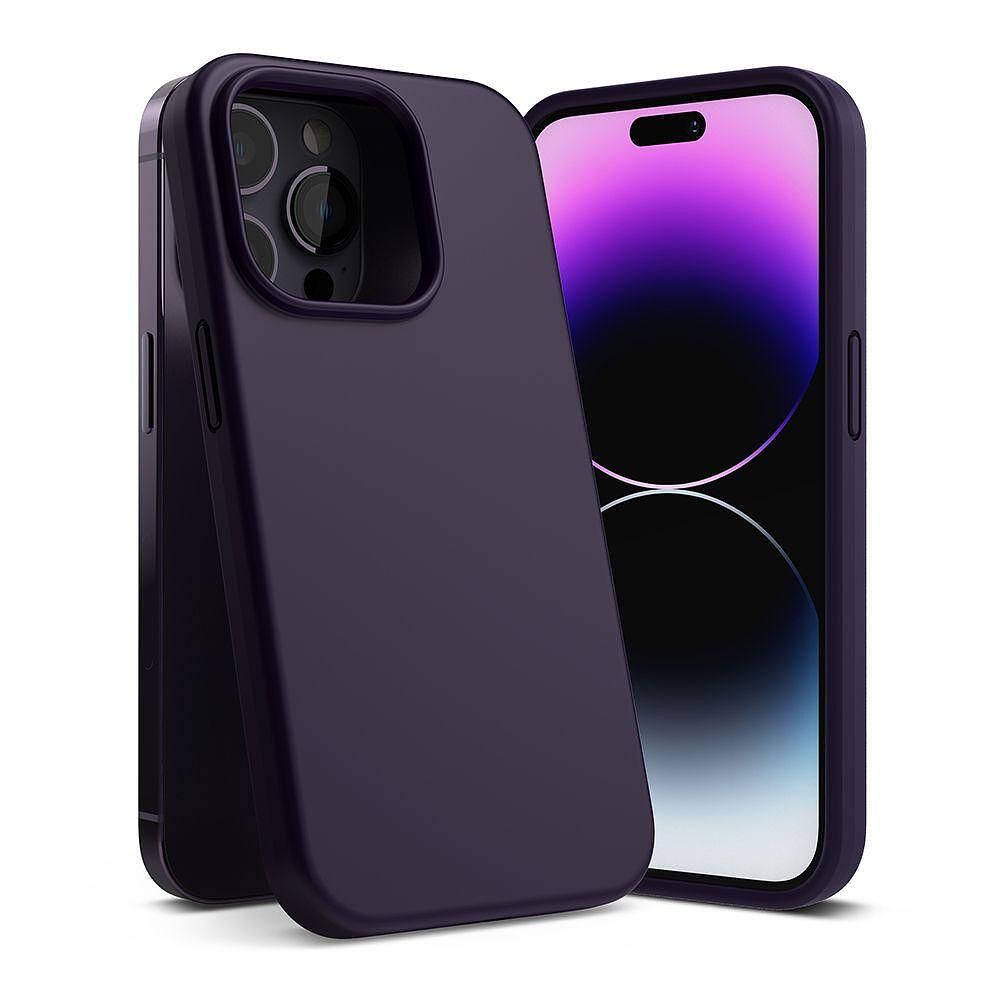 Кейс ringke silicone за iphone 14 pro max purple