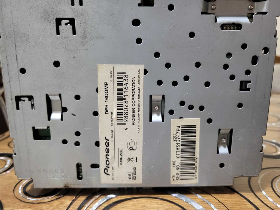 Pioneer Radio Mp3 CD Player Deh-1300mp