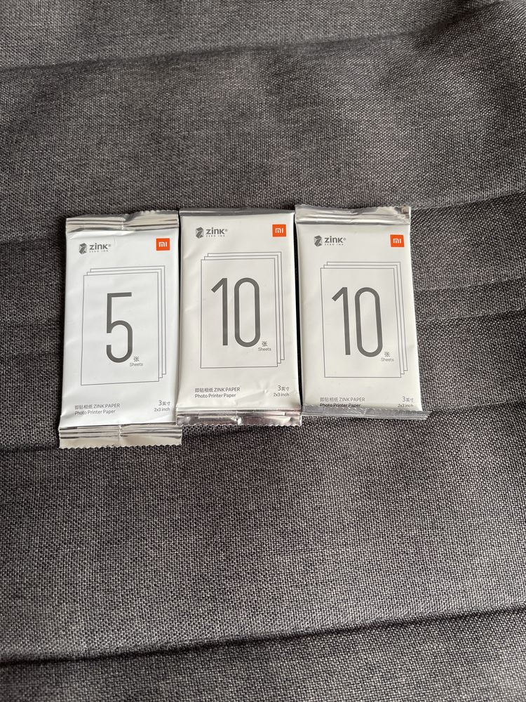 Фотопринтер Xiaomi +25 штук фотобумаги