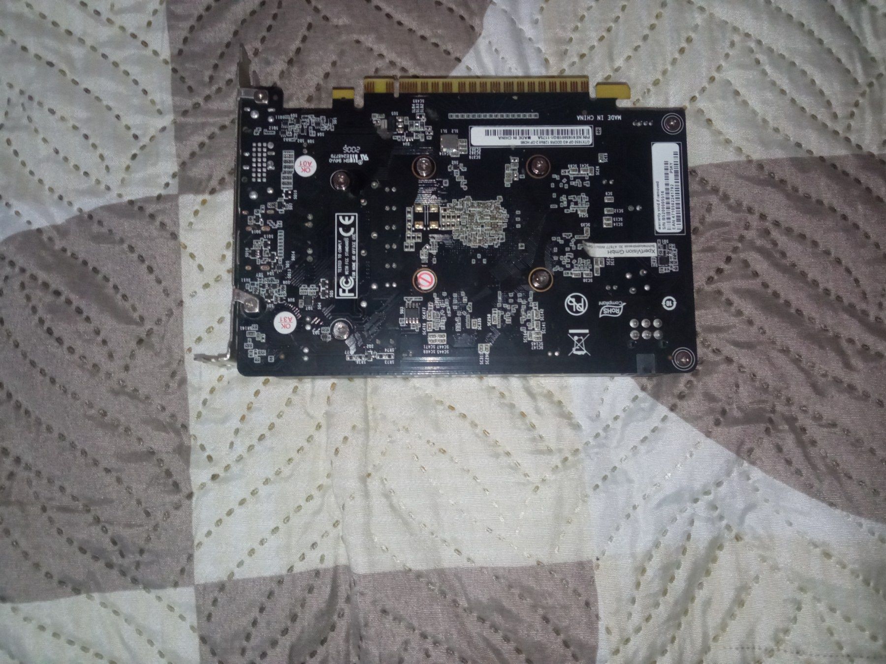 Видеокарта -GPU Palit GeForce GTX 1650.