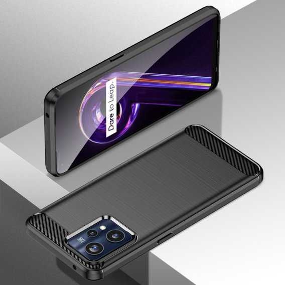 Луксозен калъф / кейс / гръб карбон Carbon за Realme 8 9 10 11 Pro GT3