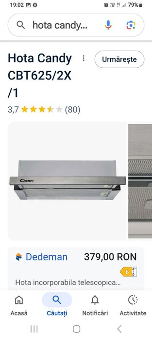 Vând hota nouă în cutie.