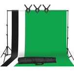 Suport Fundal kit stand, stativ, cabina foto fundal foto alb negru