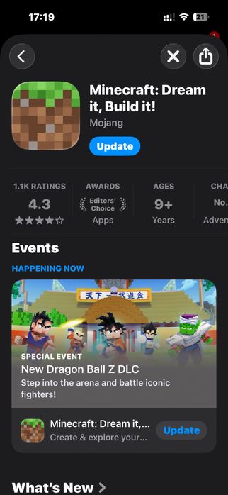 Продажа майнкрафта на айфон