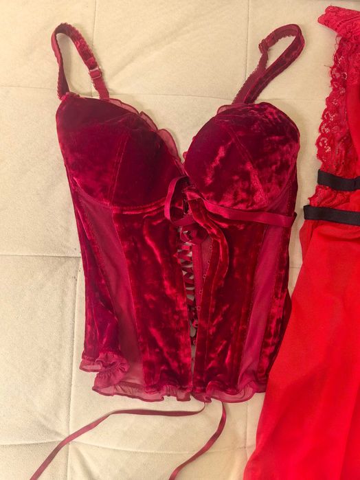 корсет и секси ношница