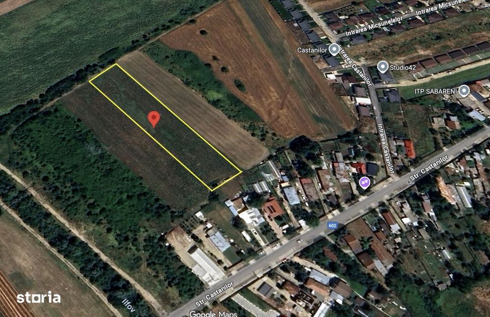 Sabareni - Joita, teren constructii 4750 mp