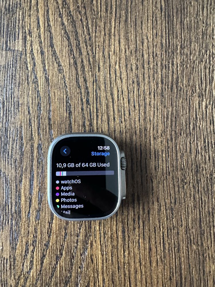 Apple Watch Ultra 2 49mm Titanium Blue Alpine Loop M