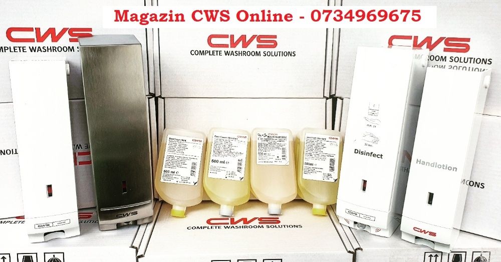 Dispensere CWS (dezinfectant/sapun lichid/sapun spuma/handlotion)