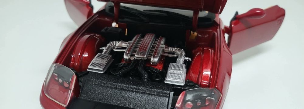 Machetă Ferrari 550 BARCHETTA 1/18 HOTWHEELS