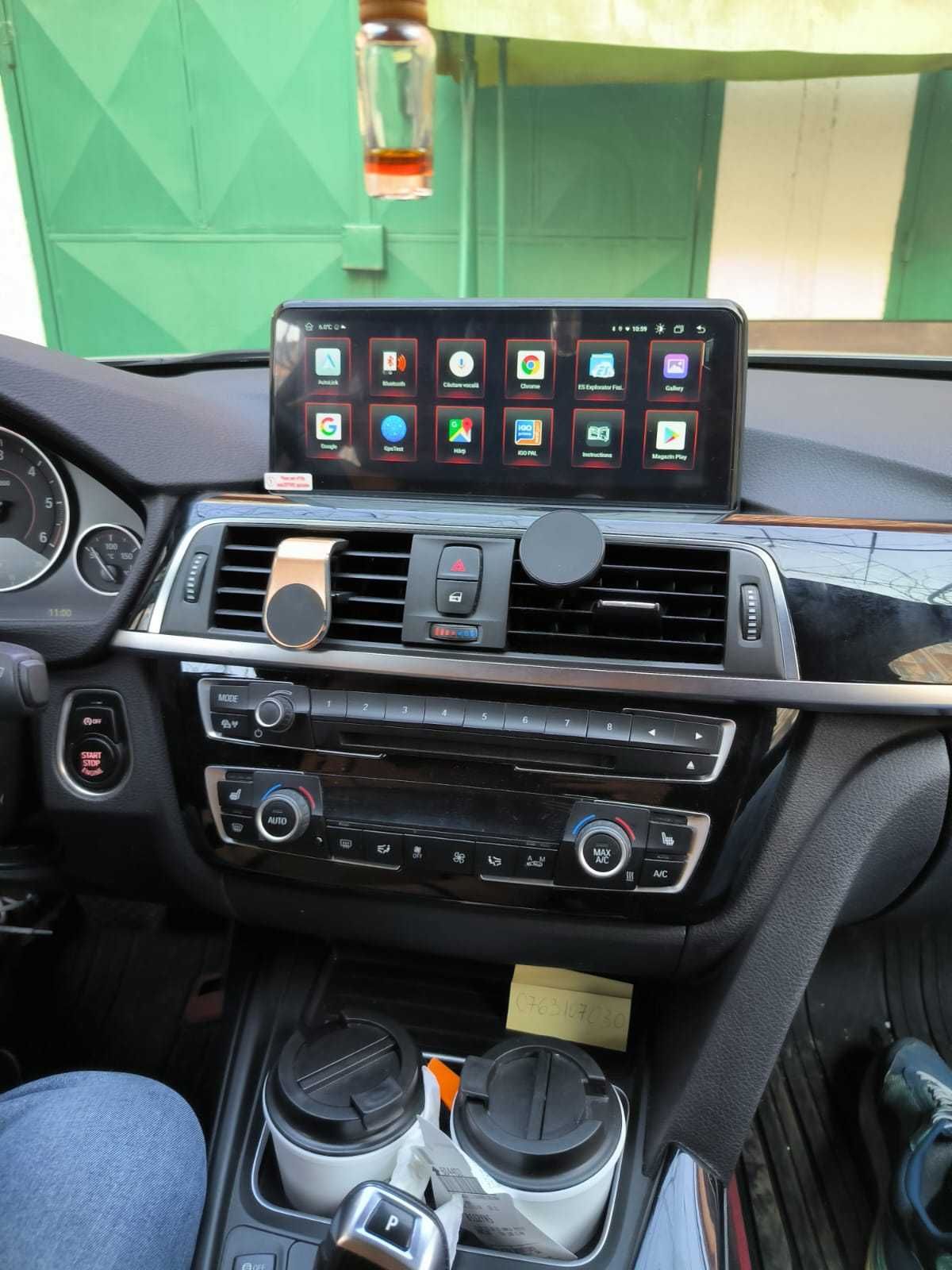 Navigatie android 8 GB BMW F30 F31 F34 seria 3 Carplay Waze YouTube