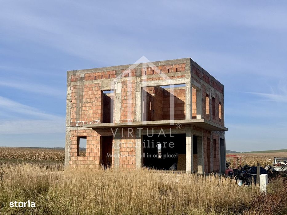 Casa individuala cu 4 camere, 456mp teren, Sura Mica