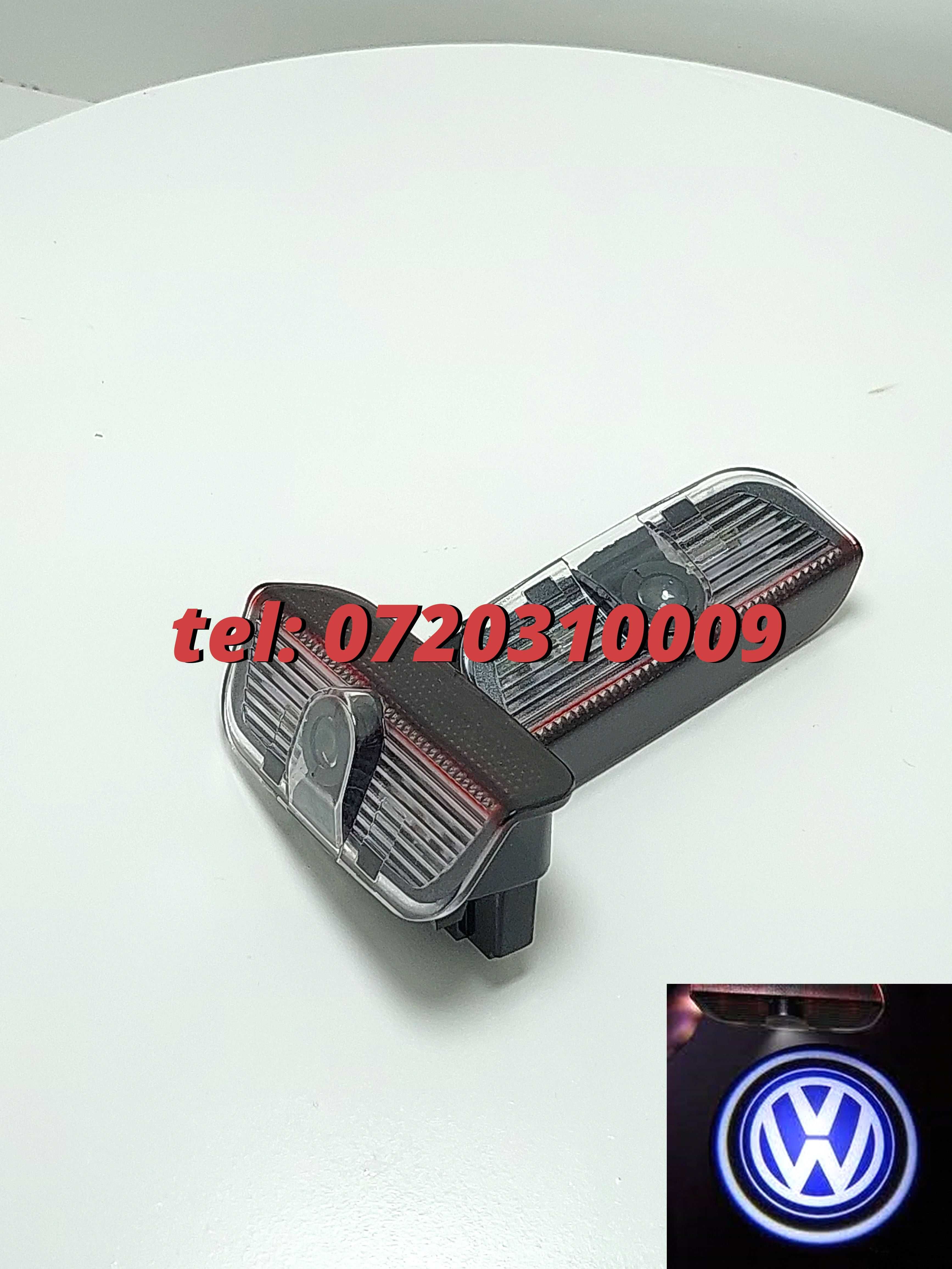 Proiectoare Dedicate Logo Volkswagen Pentru Portiera Passat B6 Golf 5