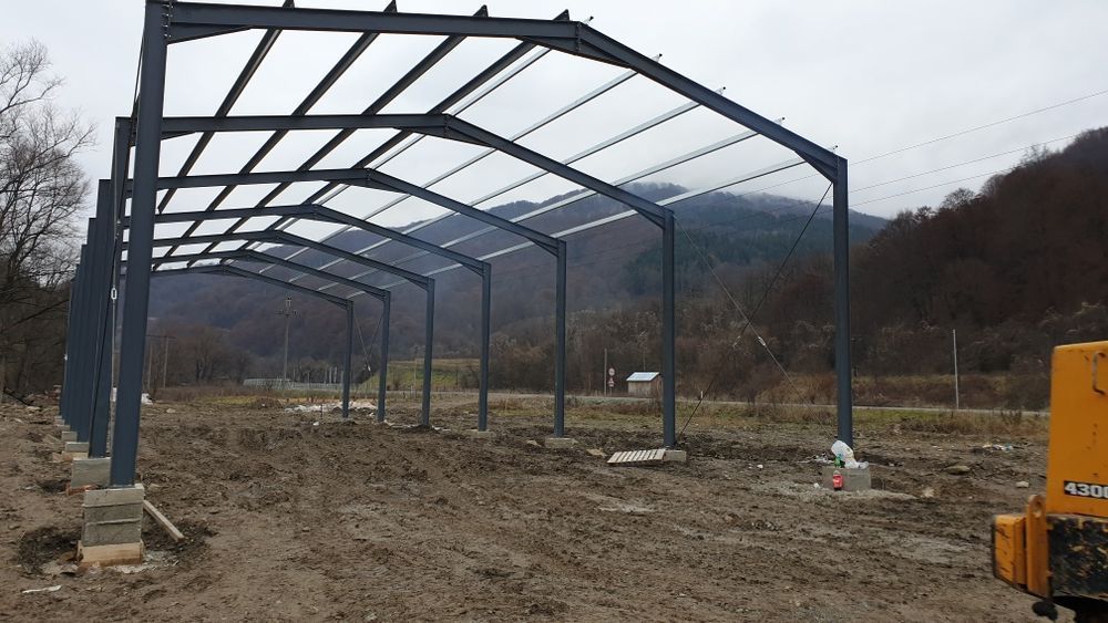 Facem si vindem hale metalice pe comanda la preturi mici