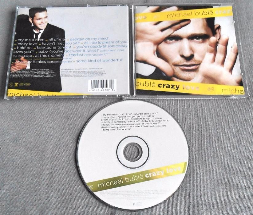 Michael Buble albume CD: Crazy Love, It's Time, Call Me Irresponsible