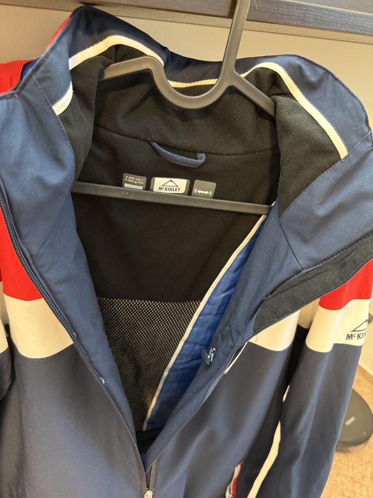 Costum, ochelari ski schi schiuri set M geaca pantaloni bretele