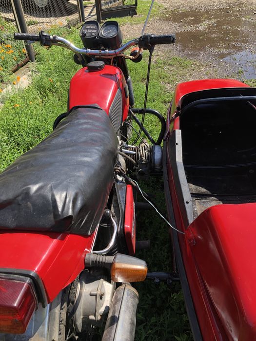 Мотоцикл Урал в облицовке Ижа