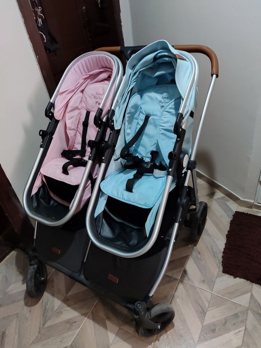Количка за близнаци и породени Chipolino Duo Smart
