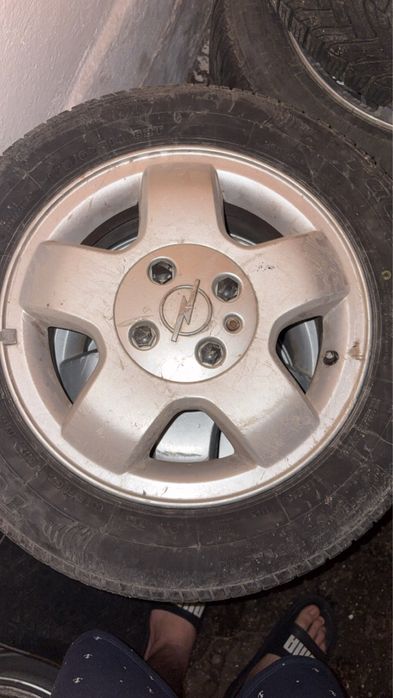 Jante cu cauciucuri opel corsa 14 4x100
