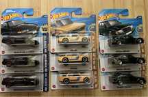 Masinute Hot Wheels 2025 Mercedes 500E, BMW 2002, Nissan Skyline F&F