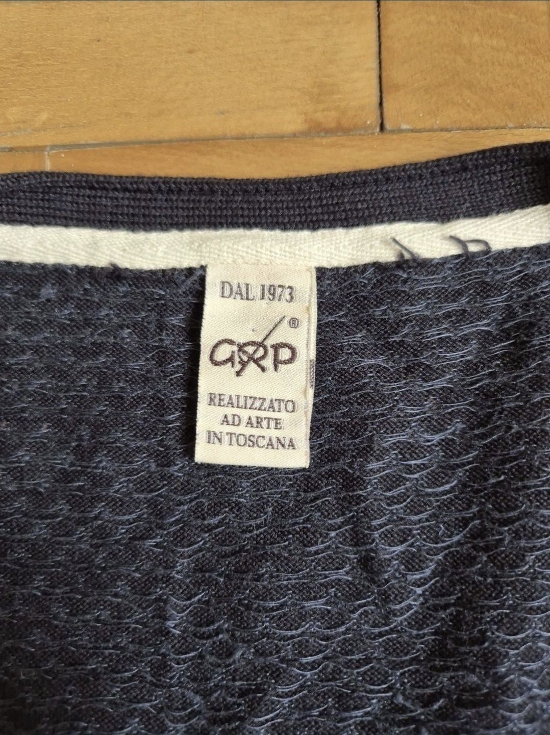 Pulover / Cardigan barbatesc exclusivist GRP Dal 1973, Handmade - S