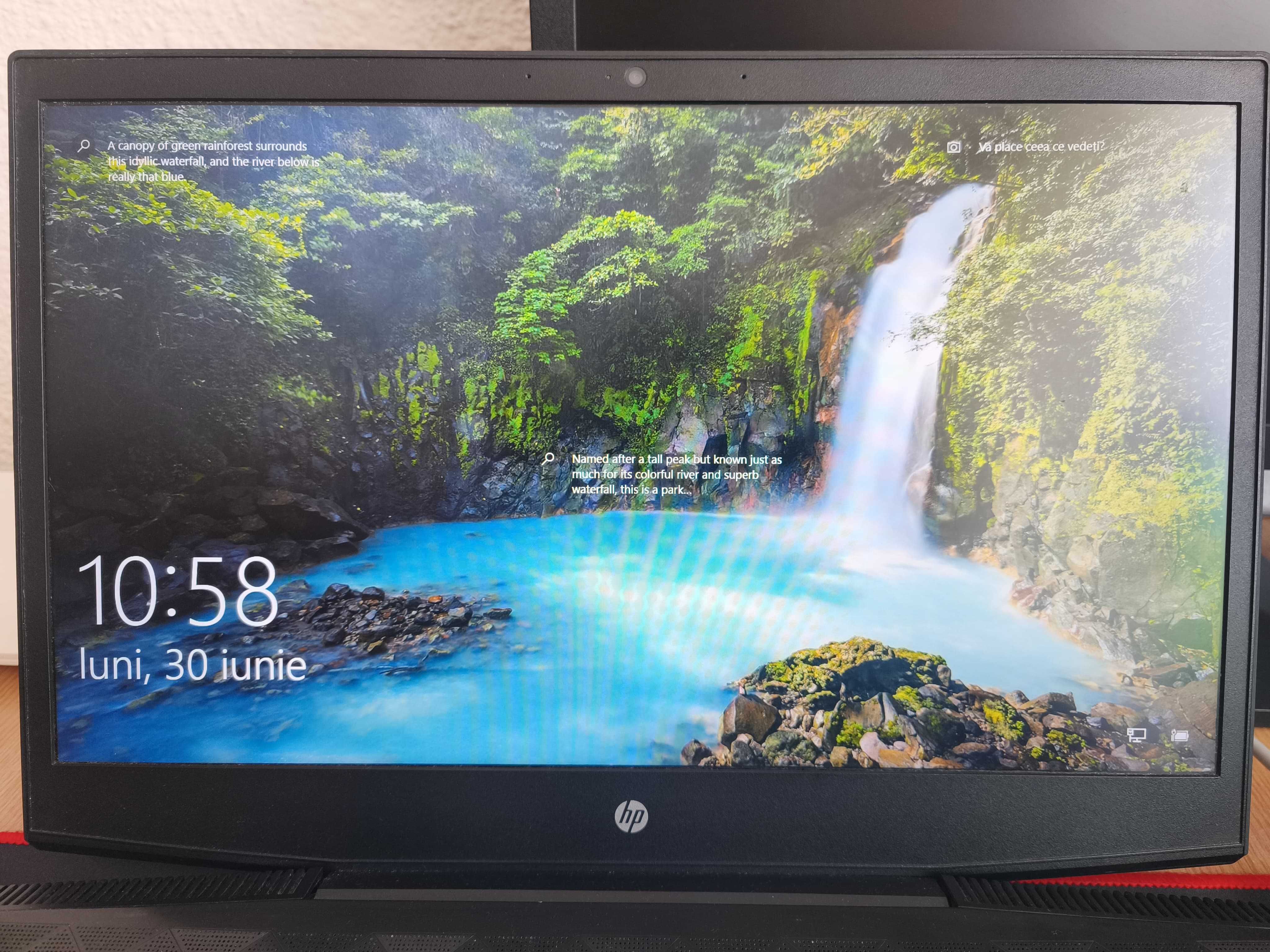 Laptop Gaming HP Pavilion, i7-8750H, GTX 1050 TI, SSD 232GB, HDD 1TB