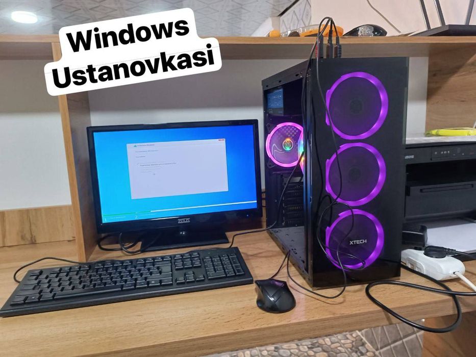 Kompyuter Ustasi Ремонт Копьютеров Установка Виндовс