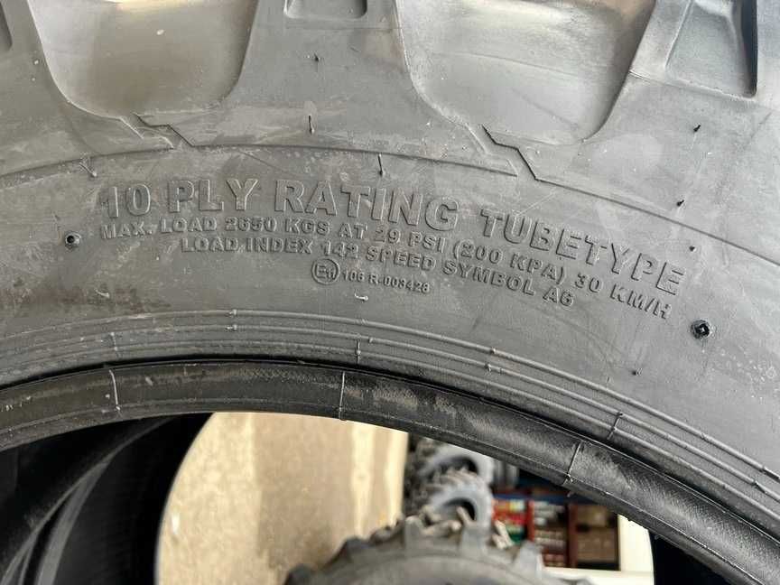 Cauciucuri 16.9-34 noi cu 10 pliuri pentru tractor spate cu garantie