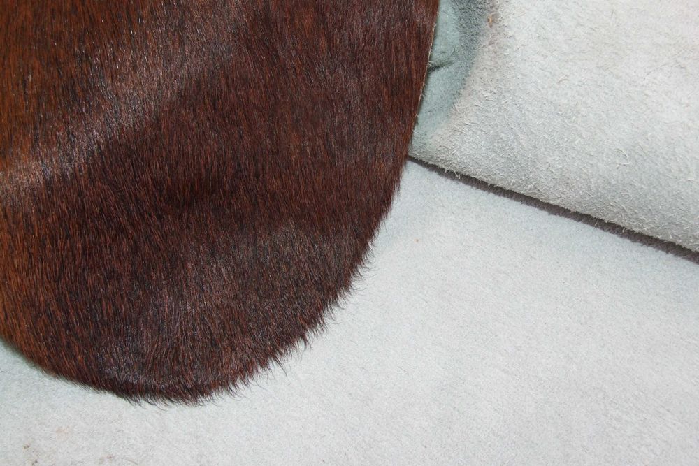 Blana naturala bovina pt podea/perete, 2 x 2 m, Made in Germany, NOU