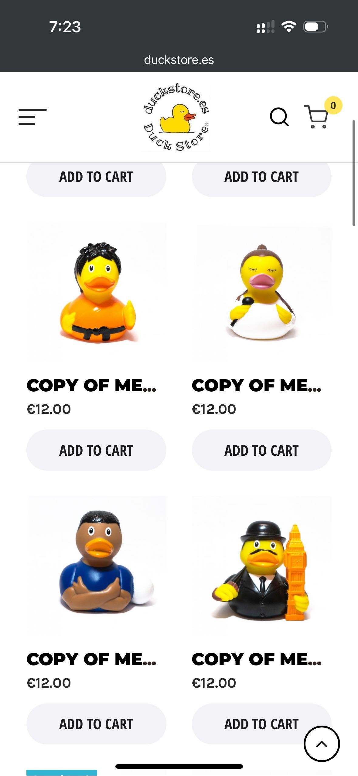 Гумено пате  Duckstore