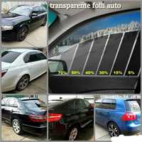 Folie Auto Fumurie Neagra Transparenta 1%5%10%15%20%35%50%75%85%