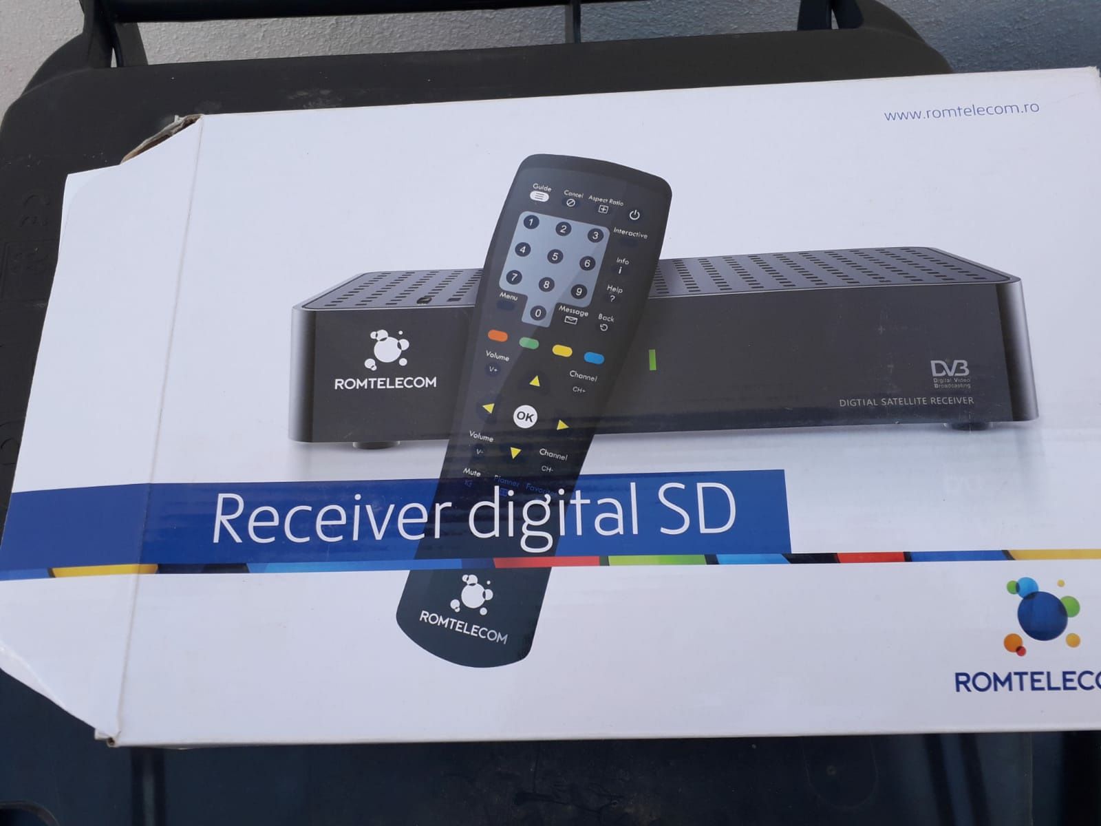 Receiver decodor satelite Romtelecom