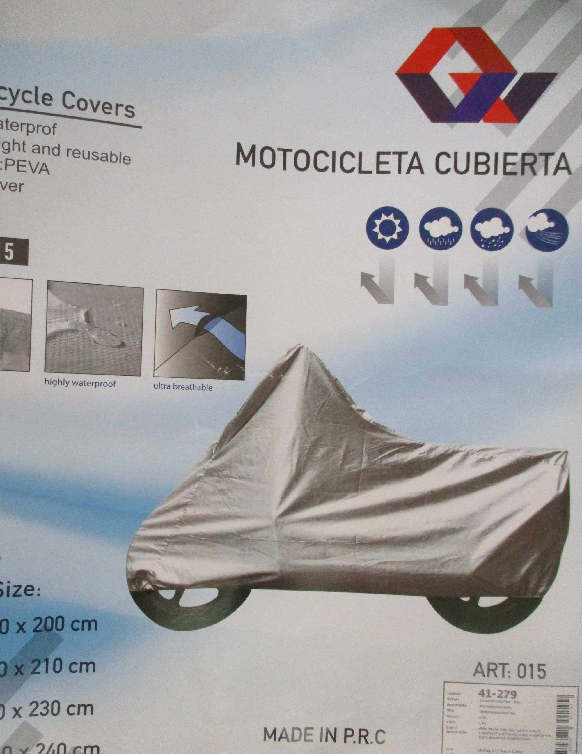 Prelata husa moto scuter bicicleta motocicleta  200x100cm impermeabila