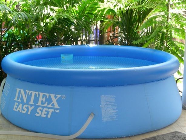 Бассейн intex  2.44x61 см качественные товар бесплатный доставка