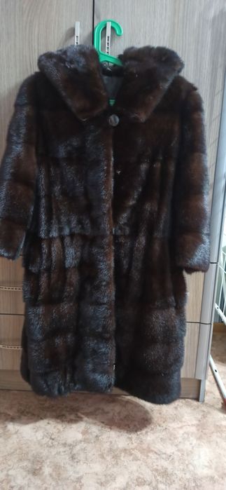 Шуба норковая б/у