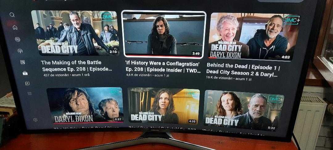 Vand Televizor Led Samsung Curbat Smart 4K UHD 101cm