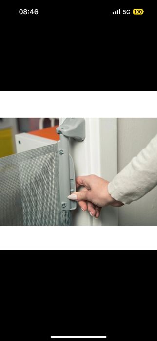 Poarta protectie Lionelo, retractabila, 140cm