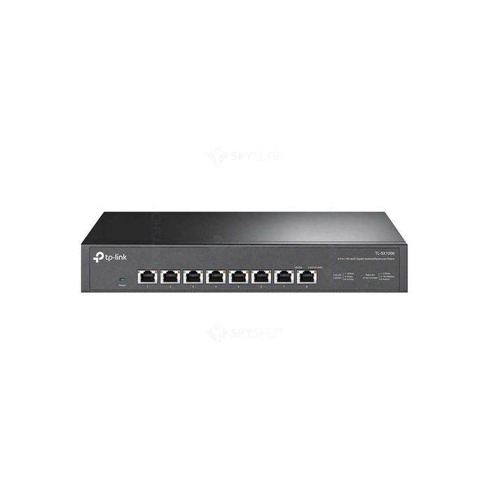 Switch PoE 8 Porturi – Putere și Conectivitate