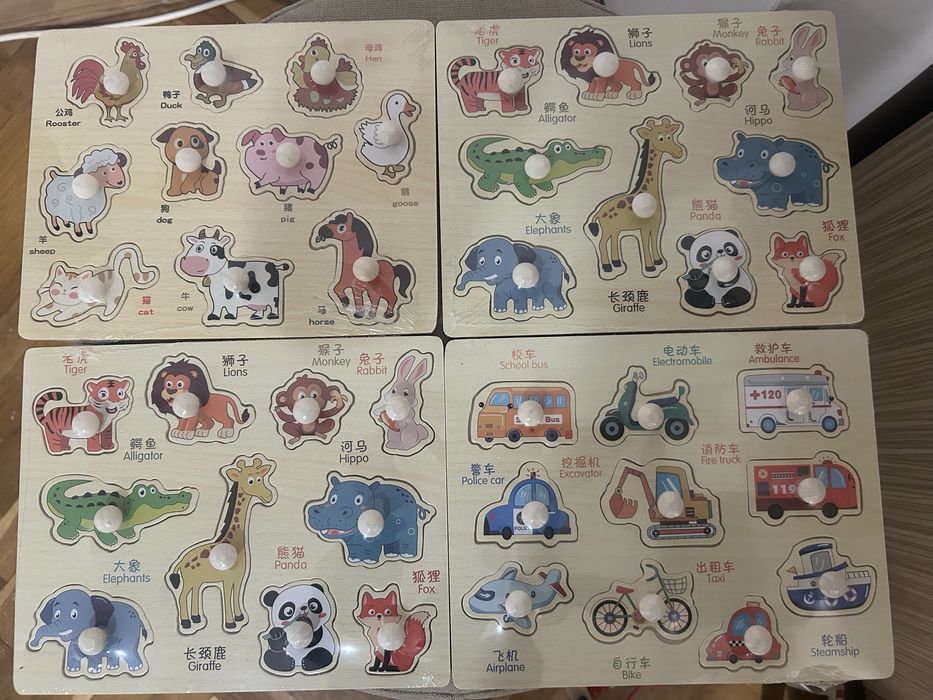 Детски дървени играчки