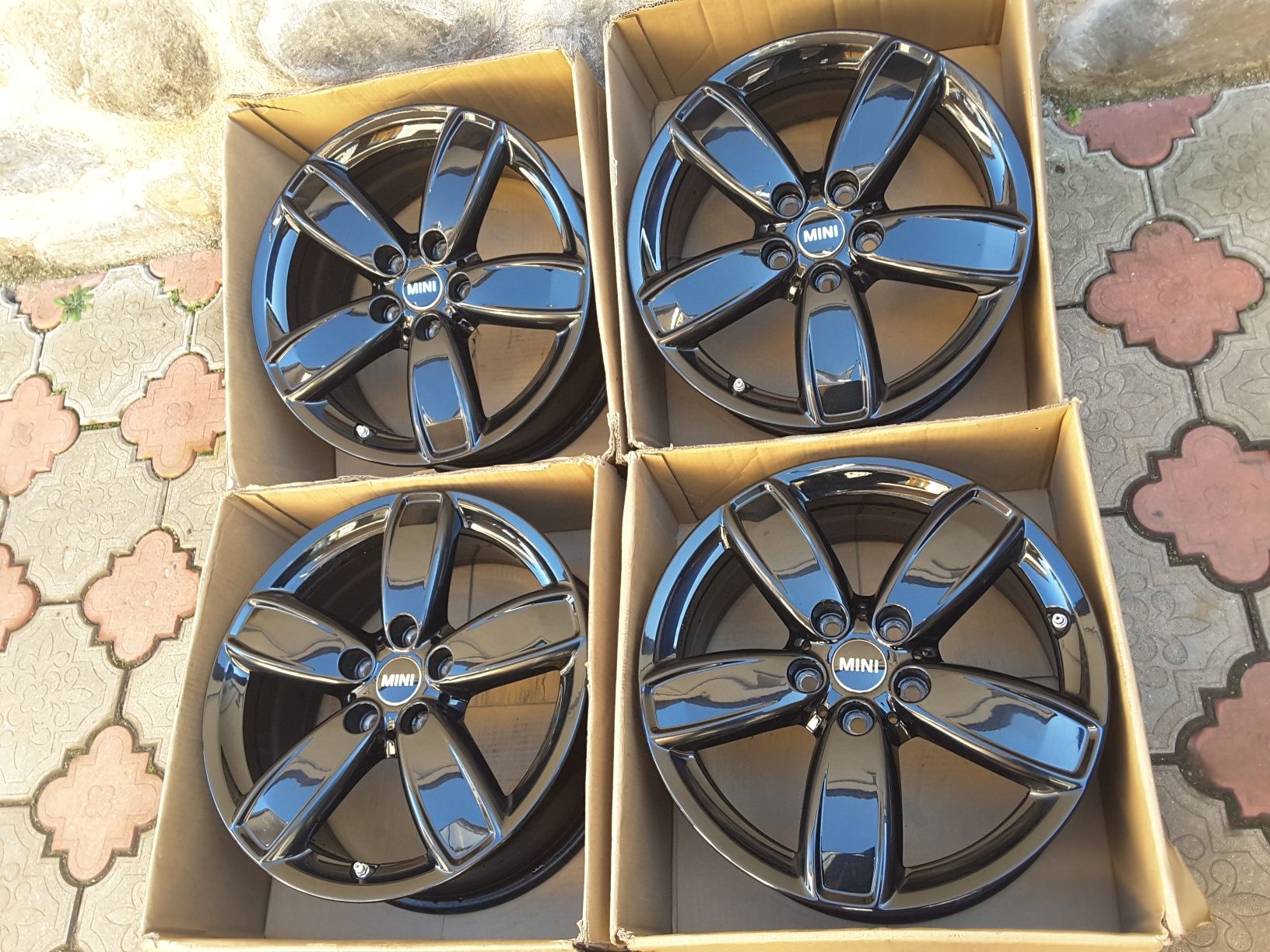 jante aliaj 17; 5x112; originale Mini Cooper Countryman