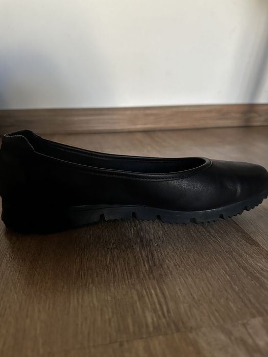 Balerini negri din piele Benvenutti nr 37