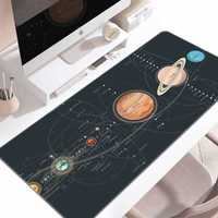 Гумирана подложка за мишка/лаптоп, Planets Mouse Pad