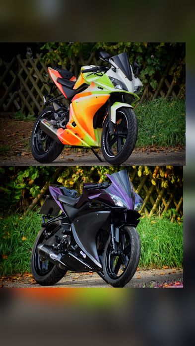 Yamaha yzf 125 ideal pt pers mici de inaltime