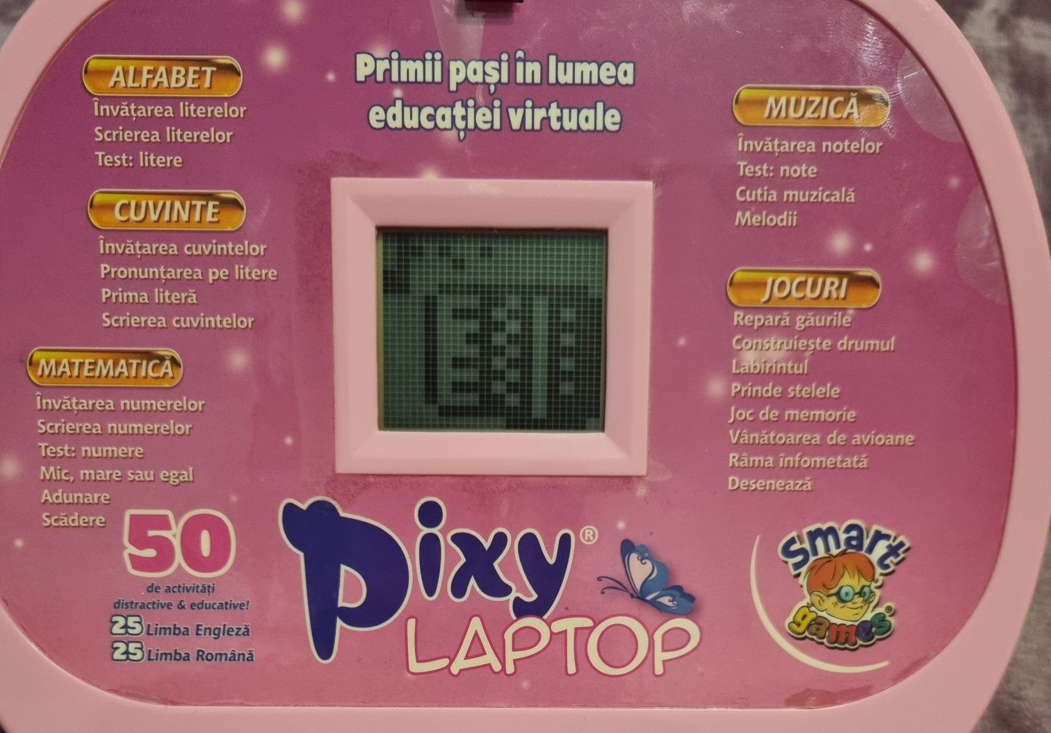 Primul meu Laptop Pixy, marca D-Toys  în lb romana