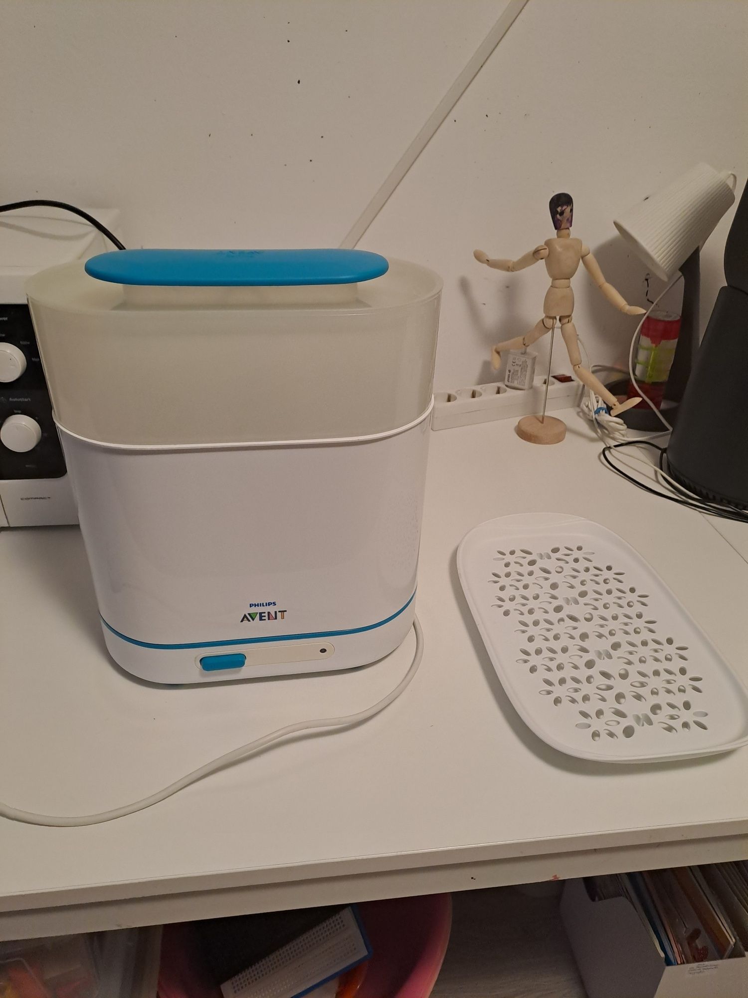 Sterilizator Avent 3 in 1 + tavita pentru biberoane