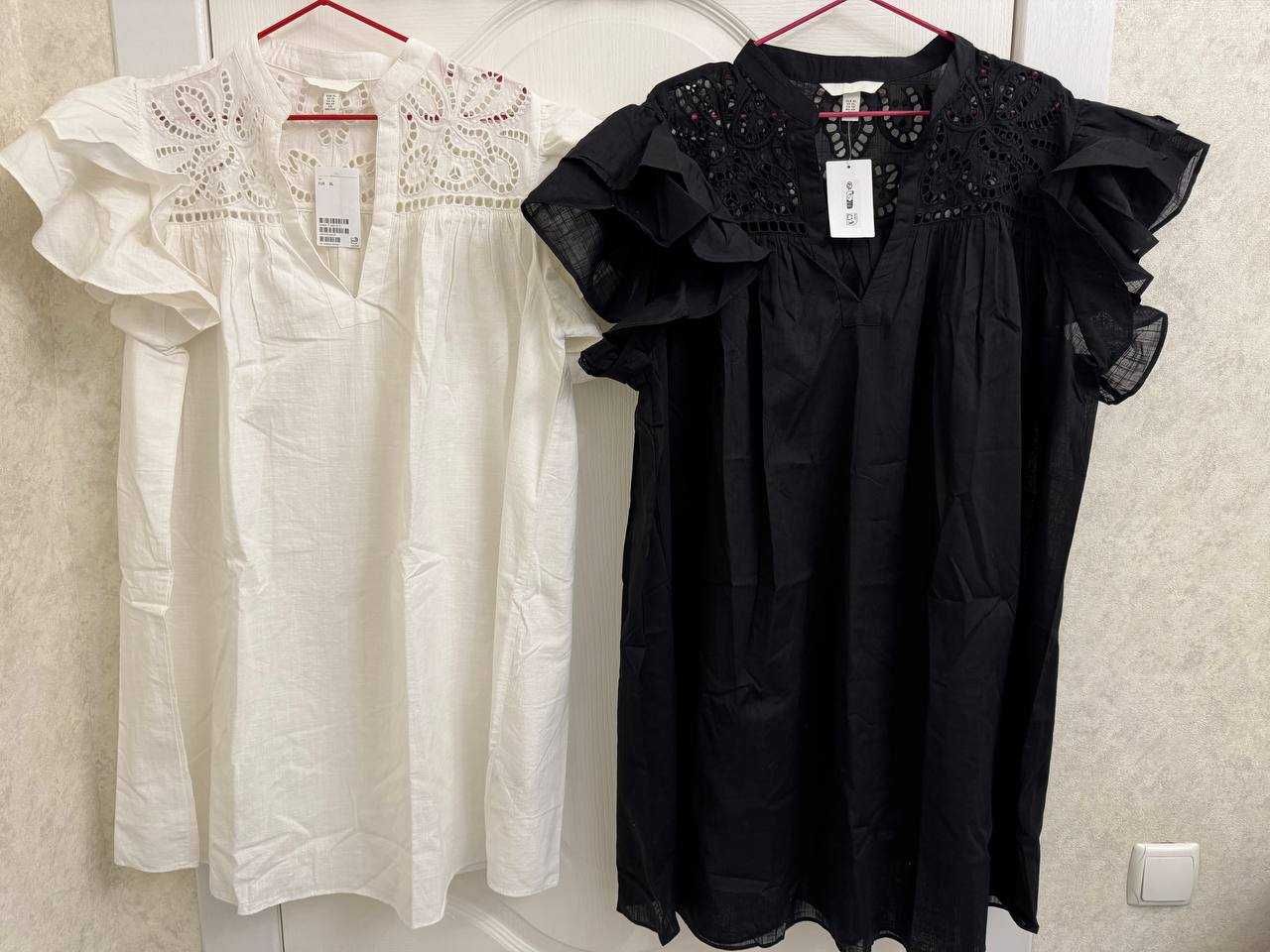 Новые летние платья H&M с кружевом, L(50/54) и /XL(54/58)
